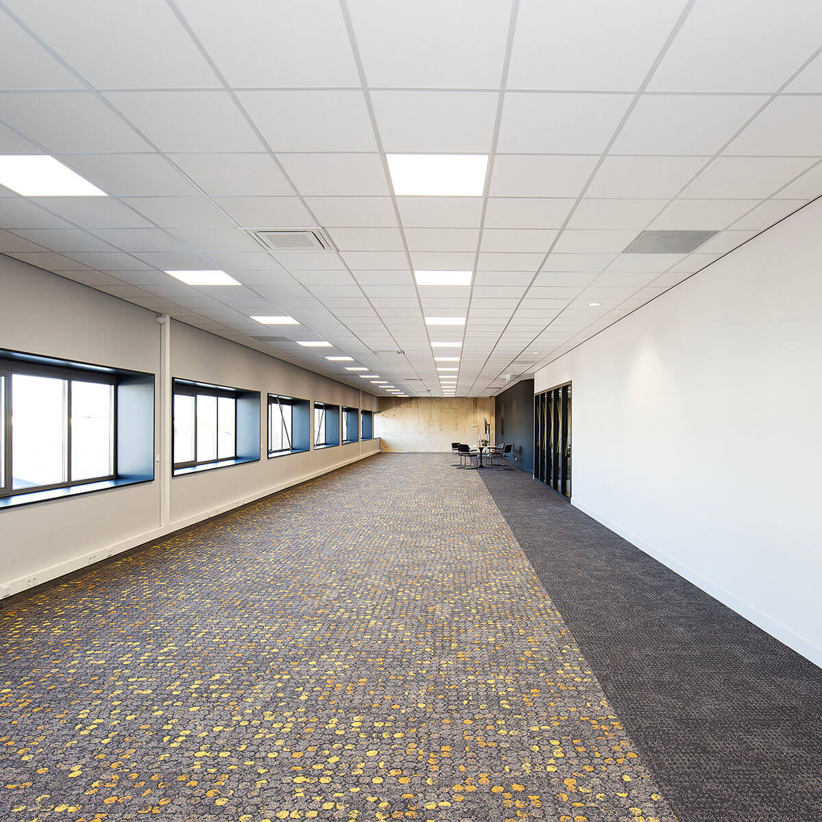 Woudenberg-6 Zwart systeemplafond voorbeeld